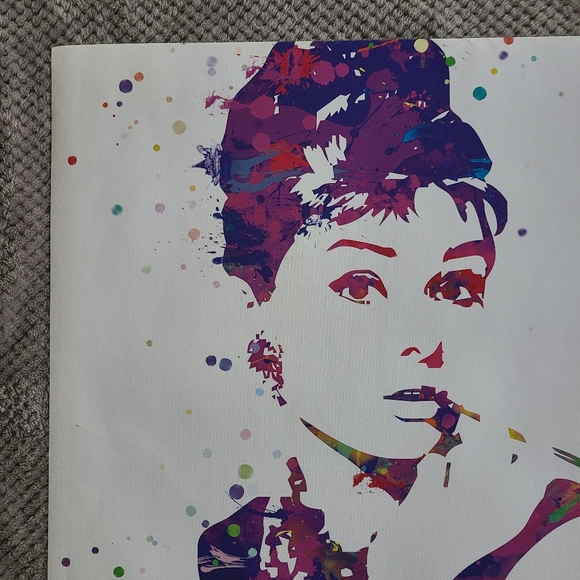 ‼️Audrey Hepburn Canvas Prints‼️-Sold Elsewhere - Picture 3 of 7